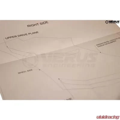 Verus Engineering Dual Element Dive Plane (Canard) Kit Ford Mustang Shelby GT350 2015+ - A0276A