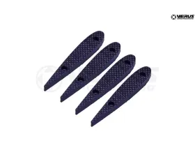 Verus Engineering Carbon Polyweave Splitter Grind Kit Ford Mustang Shelby GT350 2015+
