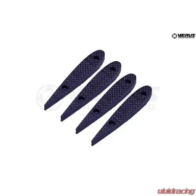 Verus Engineering Carbon Polyweave Splitter Grind Kit Ford Mustang Shelby GT350 2015+ - A0281A