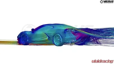 Verus Engineering Rear Diffuser Chevrolet C8 Corvette 2020-2024 - A0291A