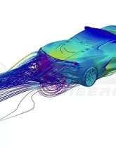 Verus Engineering Rear Diffuser Chevrolet C8 Corvette 2020-2024                                     - A0291A - Image 11