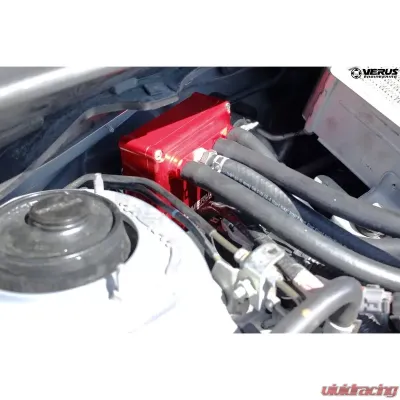 Verus Engineering Anodized Blue Air Oil Separator (AOS) Subaru STI (VA) 2014-2021 - A0323A-BLU