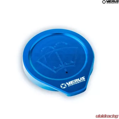 Verus Engineering Anodized Blue Windshield Washer Fluid Reservoir Cap Subaru Legacy/Outback/Impreza/Crosstrek/Ascent/Forester/FRS/BRZ/GT86/GR86 2012+ - A0396A-BLU