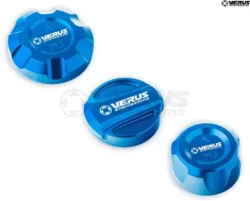 Verus Engineering Anodized Black Engine Bay Fluid Cap Kit BMW Z4/340i/330i 2019+