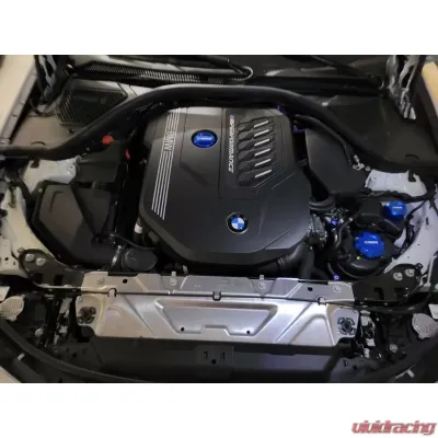 Verus Engineering Anodized Blue Engine Bay Fluid Cap Kit BMW Z4/340i/330i 2019+ - A0402A-BLU