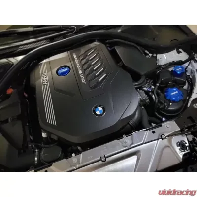 Verus Engineering Anodized Blue Engine Bay Fluid Cap Kit BMW Z4/340i/330i 2019+ - A0402A-BLU