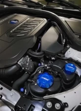 Verus Engineering Anodized Blue Engine Bay Fluid Cap Kit BMW Z4/340i/330i 2019+                                     - A0402A-BLU - Image 5