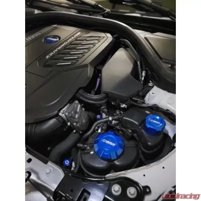 Verus Engineering Anodized Blue Engine Bay Fluid Cap Kit BMW Z4/340i/330i 2019+ - A0402A-BLU