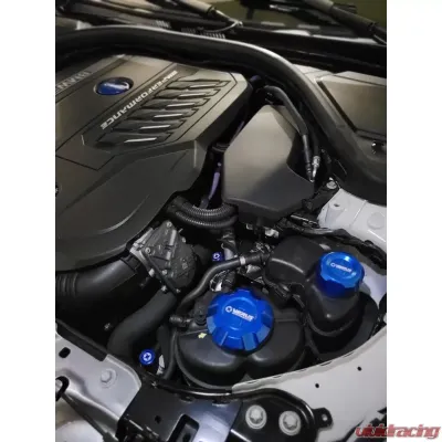 Verus Engineering Anodized Black Heat Exchanger Cap BMW Z4/340i/330i 2019+ - A0407A-BLK