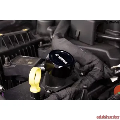 Verus Engineering Anodized Blue, FHS Style Oil Cap Ford Bronco/Explorer 2002+ - A0408A-BLU