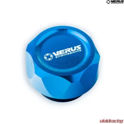 Verus Engineering Anodized Blue, FHS Style Oil Cap Ford Bronco/Explorer 2002+ - A0408A-BLU
