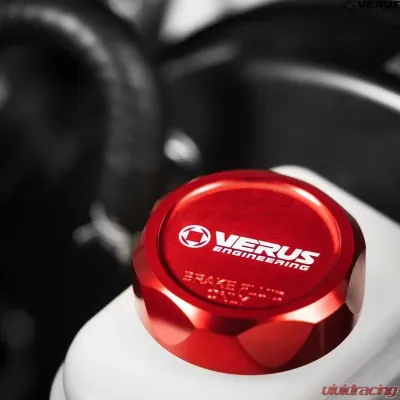 Verus Engineering Anodized Black Brake Master Cylinder Cap Scion/Subaru/Toyota - A0417A-BLK