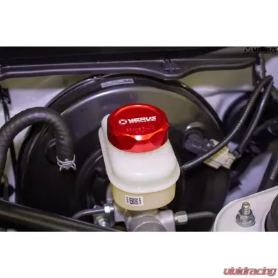 Verus Engineering Anodized Black Brake Master Cylinder Cap Scion/Subaru/Toyota - A0417A-BLK
