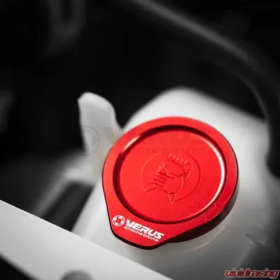 Verus Engineering Anodized Black Coolant Overflow Cap Toyota GR86/Subaru BRZ 2022 - A0419A-BLK