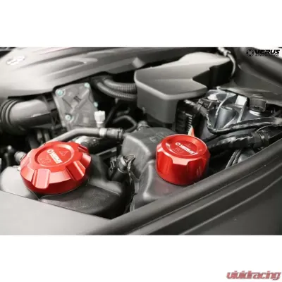 Verus Engineering Anodized Black Full Car Cap Kit Toyota Supra (MK5) 2020-2024 - A0438A-BLK