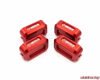 Verus Engineering Red Pinch Weld Jack Pucks Scion FRS | Subaru BRZ | Toyota GT86 (ZN6/ZC6) - A0604A-RED