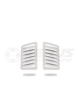 Verus Small Louvers Only Bare Aluminum Hood Louver Kit Subaru BRZ | Scion FRS | Toyota GT86                                     - A0055A-BARE - Image 2