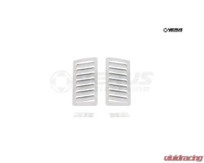 Verus Large Louvers Only Bare Aluminum Hood Louver Kit Subaru BRZ | Scion FRS | Toyota GT86 - A0056A-BARE