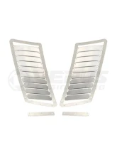 Verus Bare Aluminum Hood Louver Kit Ford Mustang S550                                     - A0066A-BARE - Image 4