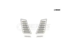 Verus Raw Aluminum Hood Louver Kit Volkswagen Golf R | GTI