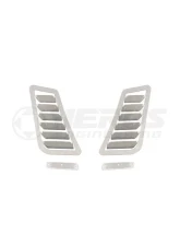 Verus Raw Aluminum Hood Louver Kit Volkswagen Golf R | GTI                                     - A0140A-BARE - Image 2