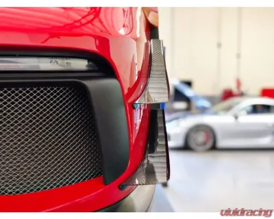 Verus Matte Clear Coat Dual Element Dive Plane Kit Porsche 991.2 GT3 | GT3RS - A0208A-MAT