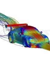 Verus Matte Clear Coat Dual Element Dive Plane Kit Porsche 991.2 GT3 | GT3RS                                     - A0208A-MAT - Image 7