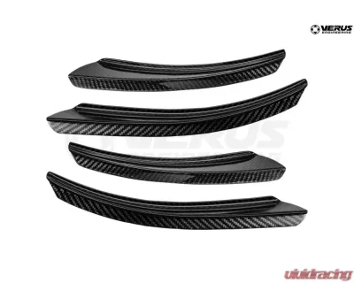 Verus Gloss Clear Coat Dual Element Dive Plane Kit Porsche 991.2 GT3 | GT3RS - A0208A-POL