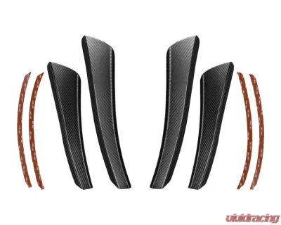 Verus Gloss Clear Coat Dual Element Dive Plane Kit Porsche 991.2 GT3 | GT3RS - A0208A-POL
