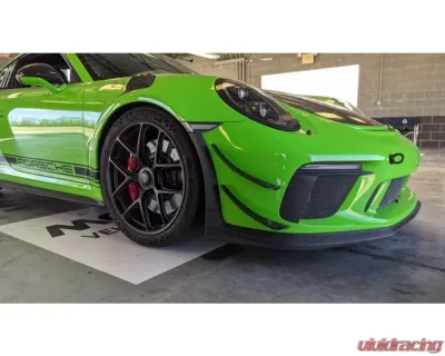 Verus Gloss Clear Coat Dual Element Dive Plane Kit Porsche 991.2 GT3 | GT3RS - A0208A-POL