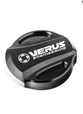Verus Anodized Black RLA Style Oil Cap Ford Explorer | Bronco                                     - A0489A-BLK - Image 2