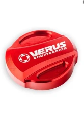 Verus Anodized Black RLA Style Oil Cap Ford Explorer | Bronco                                     - A0489A-RED - Image 2