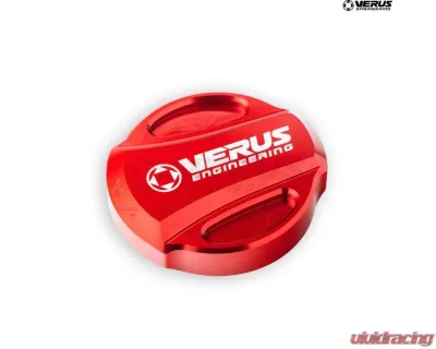 Verus Anodized Black RLA Style Oil Cap Ford Explorer | Bronco - A0489A-RED