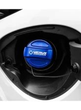 Verus Engineering Gas Cap Cover Anodized Black Toyota GR86                                     - A0492A-BLU - Image 3