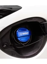 Verus Engineering Gas Cap Cover Anodized Black Toyota GR86                                     - A0492A-BLU - Image 4