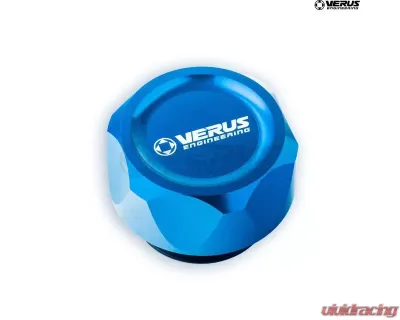 Verus Engineering FHS Oil Cap Anodized Blue Toyota GR Corolla - A0544A-BLU