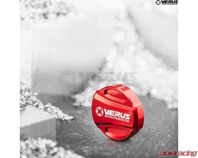 Verus Engineering RLA Oil Cap Anodized Red Toyota GR Corolla - A0545A-RED