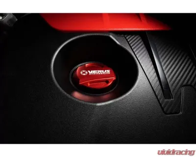 Verus Engineering RLA Oil Cap Anodized Red Toyota GR Corolla - A0545A-RED
