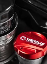 Verus Engineering RLA Oil Cap Anodized Red Toyota GR Corolla                                     - A0545A-RED - Image 4