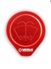 Verus Engineering Washer Fluid Cap Anodized Red Toyota GR Corolla                                     - A0550A-RED - Image 3