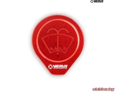 Verus Engineering Washer Fluid Cap Anodized Red Toyota GR Corolla - A0550A-RED