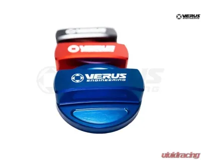 Verus Engineering Gas Cap Cover Anodized Black Scion FRS/Subaru BRZ/GT86 - A0570A-BLU