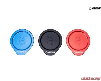 Verus Engineering Coolant Overflow Cap Anodized Black Subaru WRX VB - A0578A-BLU
