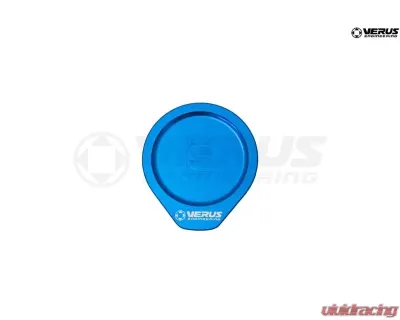 Verus Engineering Coolant Overflow Cap Anodized Black Subaru WRX VB - A0578A-BLU