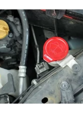 Verus Engineering Windshield Washer Cap Anodized Black Subaru WRX/STI VA                                     - A0587A-RED - Image 3
