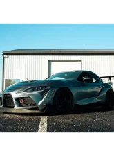 Verus Engineering High Downforce Front Splitter Endplates Toyota Supra A90 2020-2024                                     - A0502A - Image 3