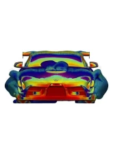 Verus Engineering High Downforce Front Splitter Endplates Toyota Supra A90 2020-2024                                     - A0502A - Image 4