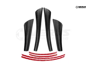 Versus Gloss Clear Dual Element Dive Plane Kit Porsche 718 GT4