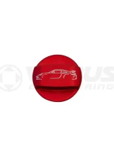 Versus Gas Cap Cover Porsche 992                                     - A0449A-RED-992 - Image 2