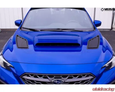 Verus Hood Louver Kit Raw Subaru WRX (VB) 2021+ - A0483A-BARE
